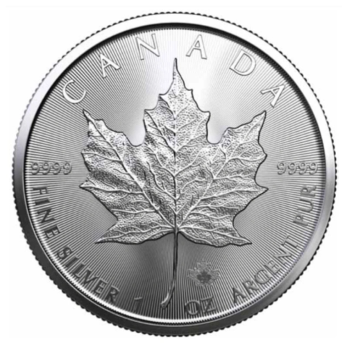 1oz Best Value Canadian Maple Silver Coin 1oz Best Value Canadian Maple Silver Coin