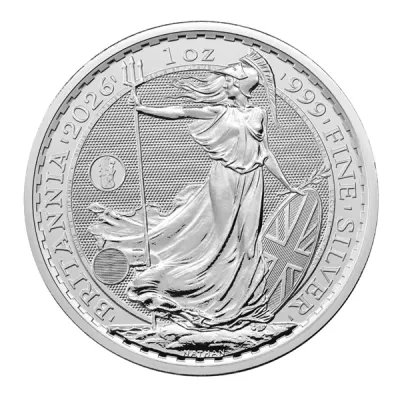 2026 UK Britannia Singapore Merlion Privy 1oz Silver Coin