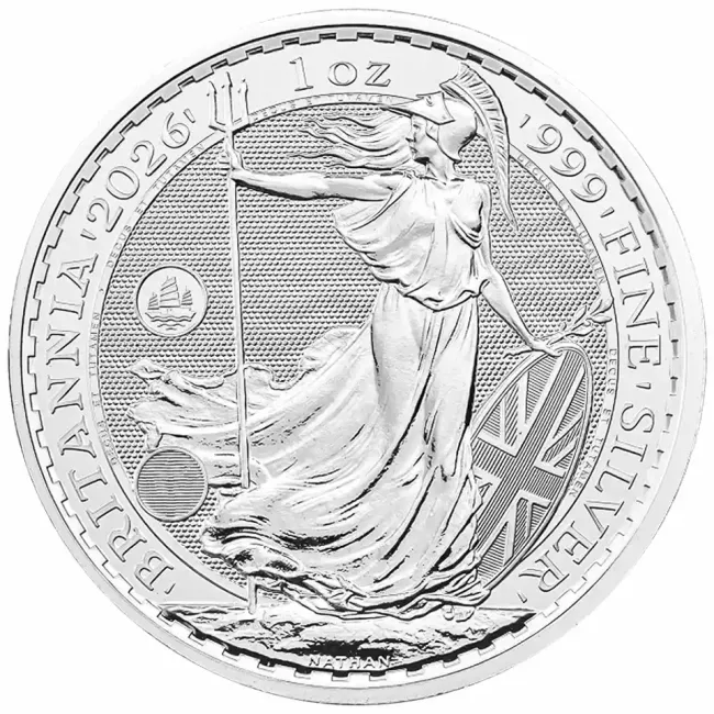 2026 UK Britannia 'International Hong Kong Privy 1oz Silver Coin